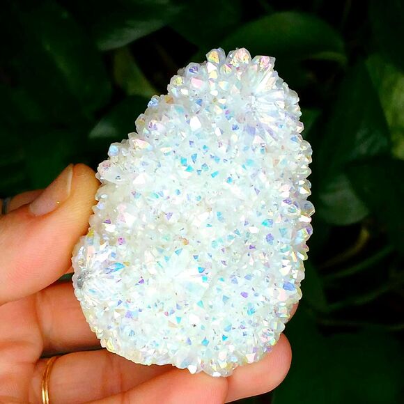 Aura Quartz Crystal Cluster - 2.75x2x1.5" - Home Decor Accents - Picture 1 of 2